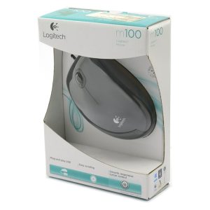 موس سیم دار LOGITECH M100