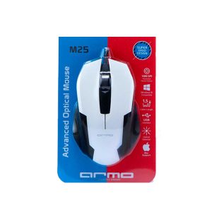 موس بی سیم ARMO M25w سفید