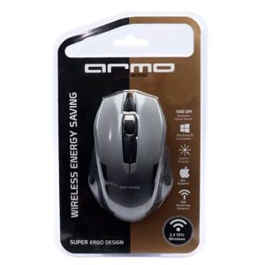 موس بیسیم ARMO M26 W Silent نقره ای