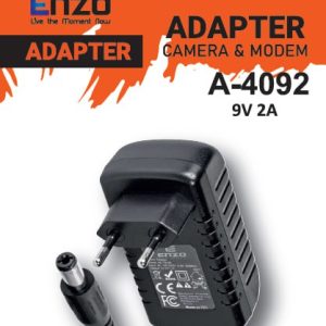 شارژر آداپتور ENZO 9V 2A B-4092